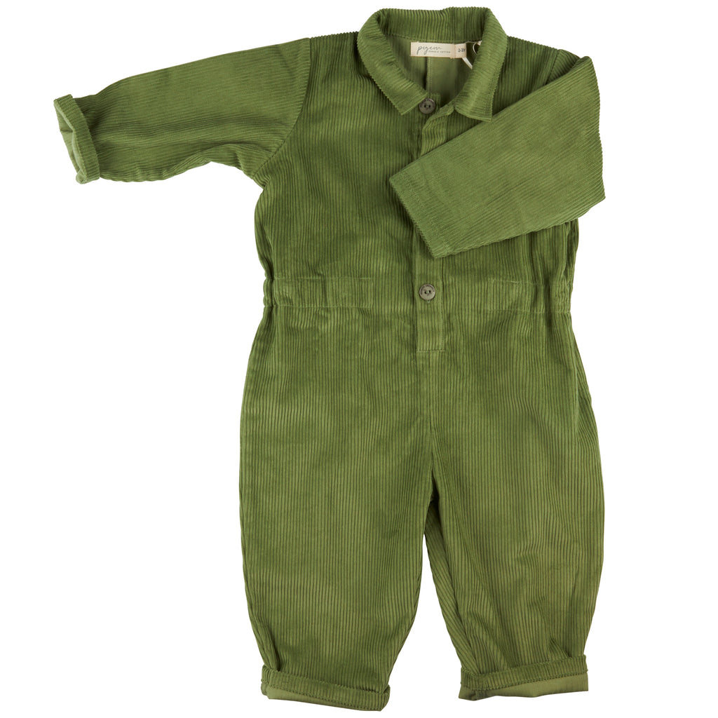 Boilersuit - Green, 5-6y