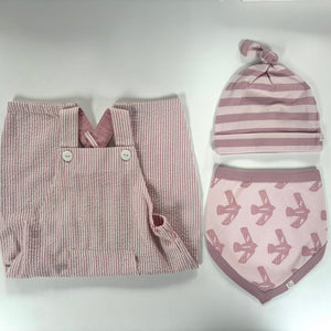 3-piece sample set - Pink, 3-6m