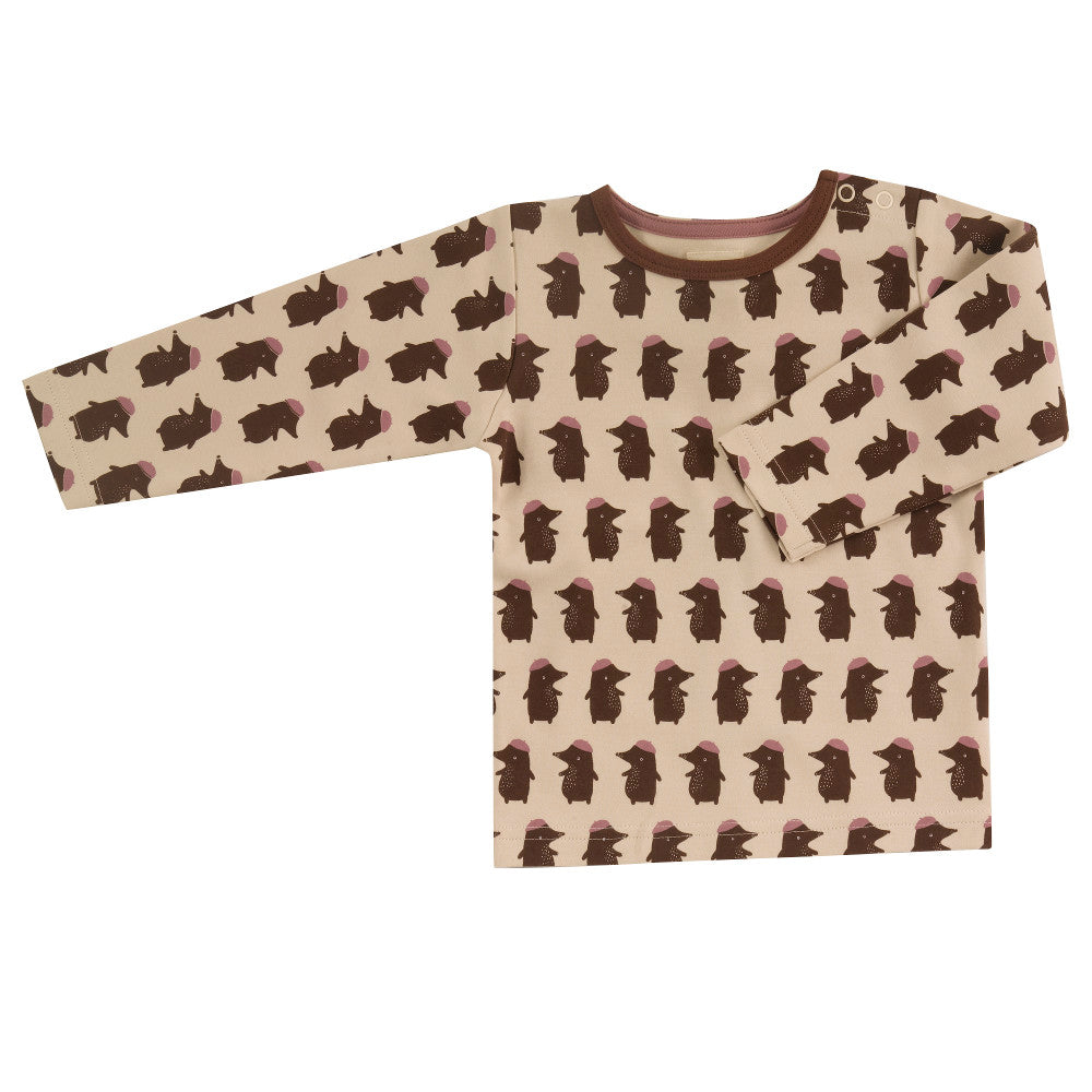 T-shirt - Mole rose beret, 6-7y