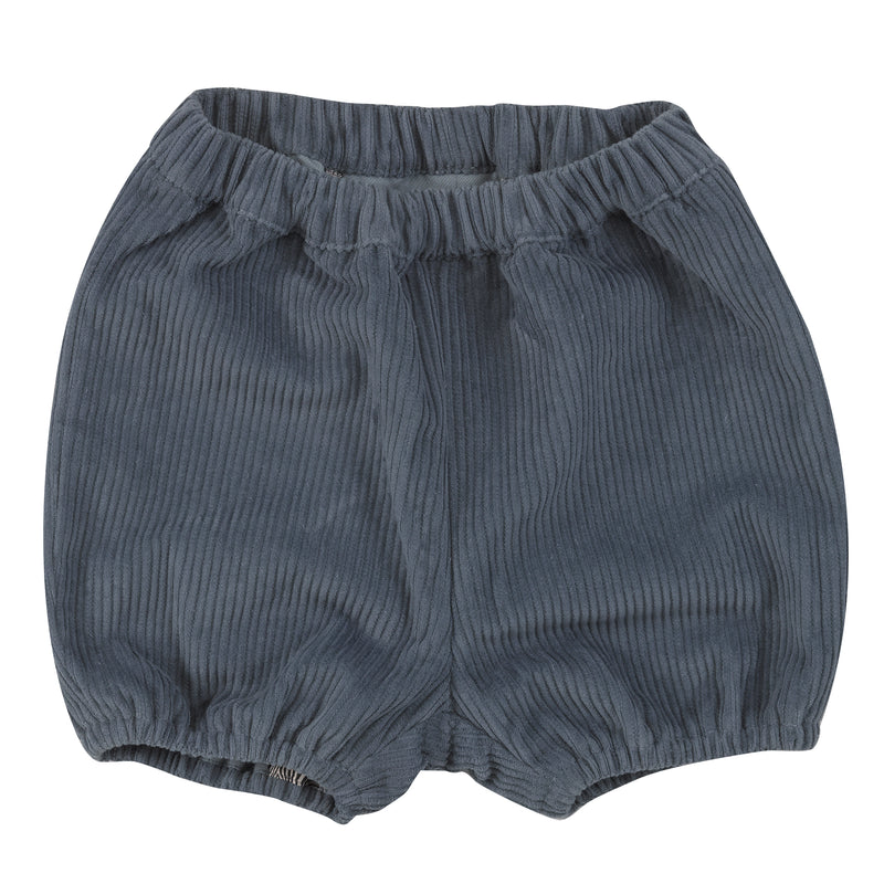 Bloomers (cord) - Storm blue, 6-12m