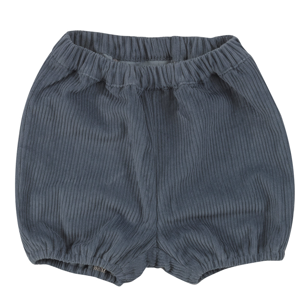 Bloomers (cord) - Storm blue, 3-6m