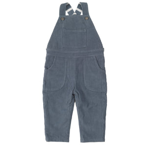 Lined Dungarees - Deep Blue