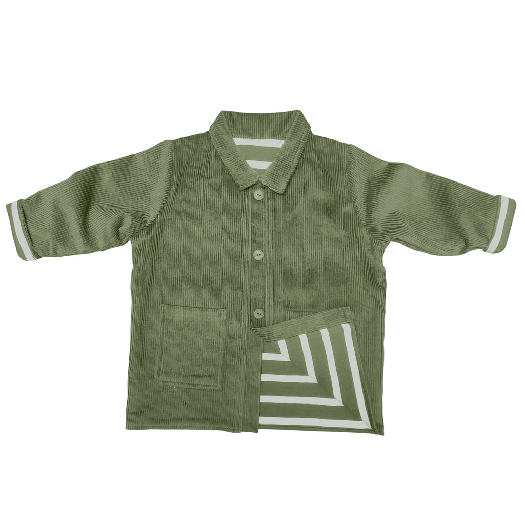 Lined utility jacket - Green, 5-6y