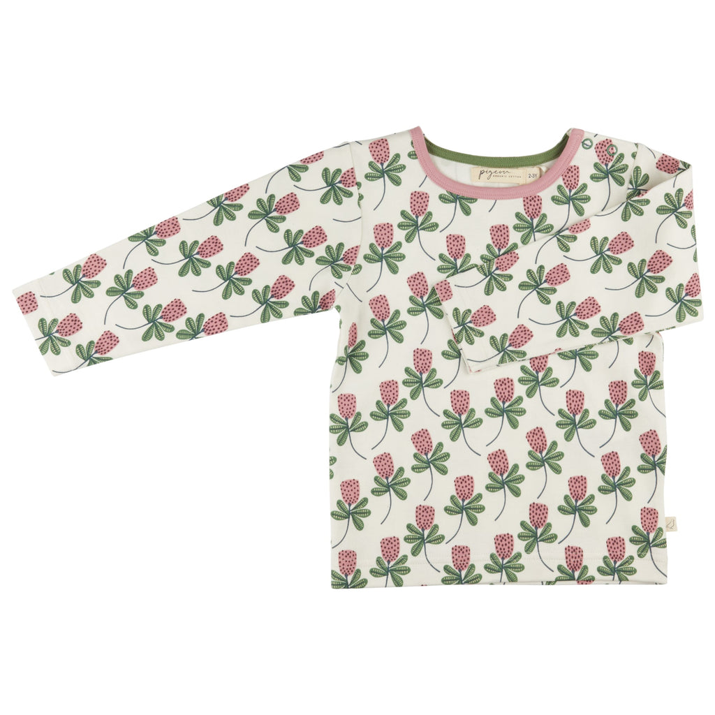 T-Shirt - Dotty Flower, Pink