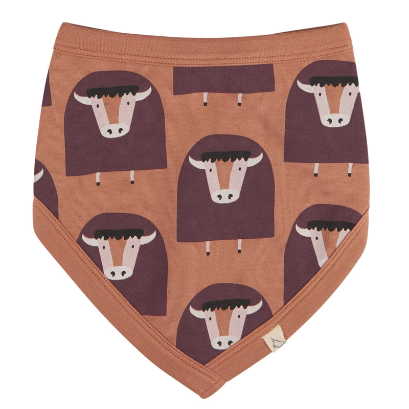 Bib - Buffalo On Macaroon