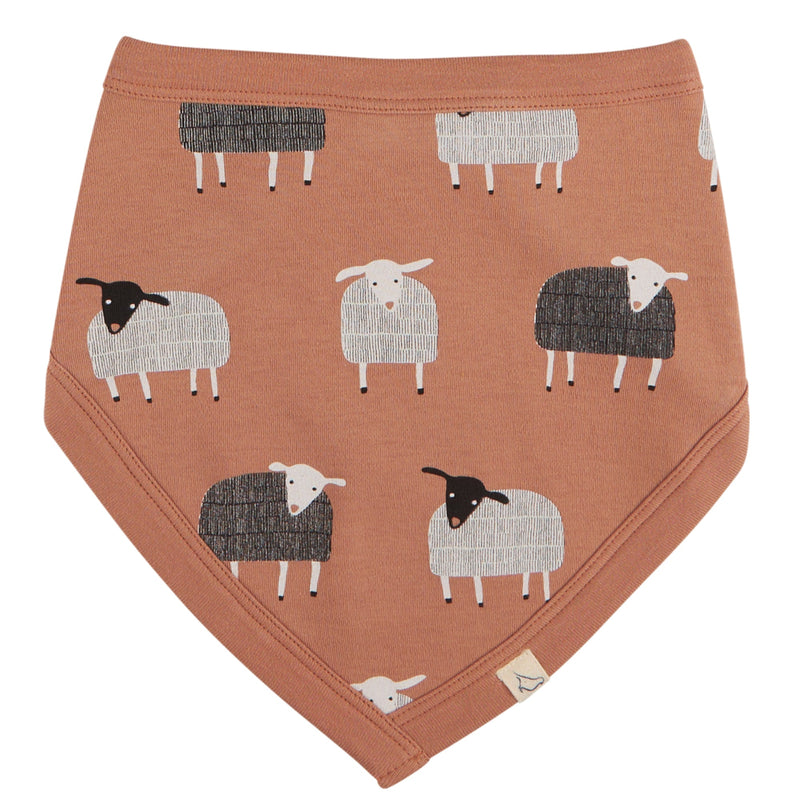 Bib - Sheep, Macaroon