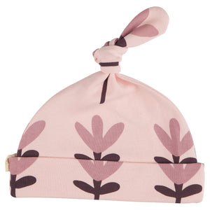 Knotted Hat - Tulip, Pink