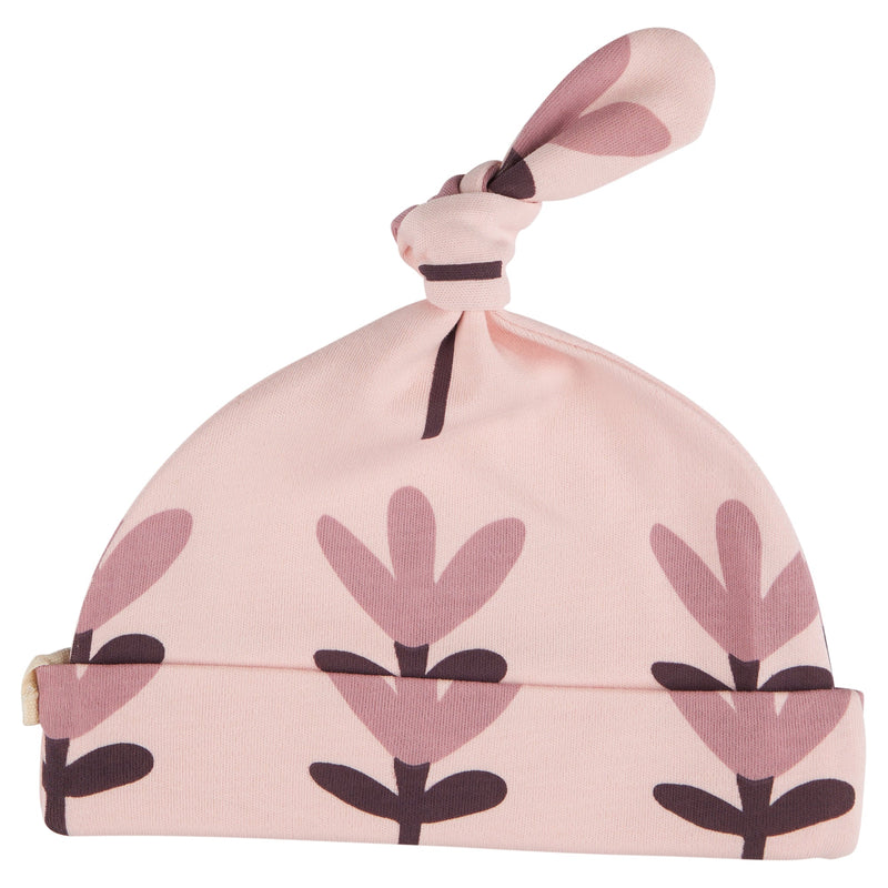 Knotted Hat - Tulip, Pink