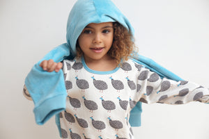 T-Shirt - Guinea Fowl, Ivory