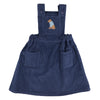 Pinafore Dress - Night Blue