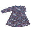 Skater Dress - Meadow, Night Blue