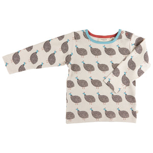 T-Shirt - Guinea Fowl, Ivory