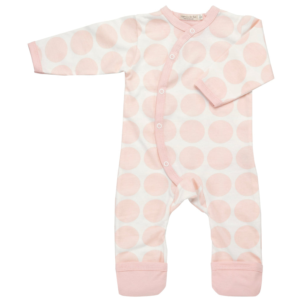 Jumbo Spot Romper - Peach