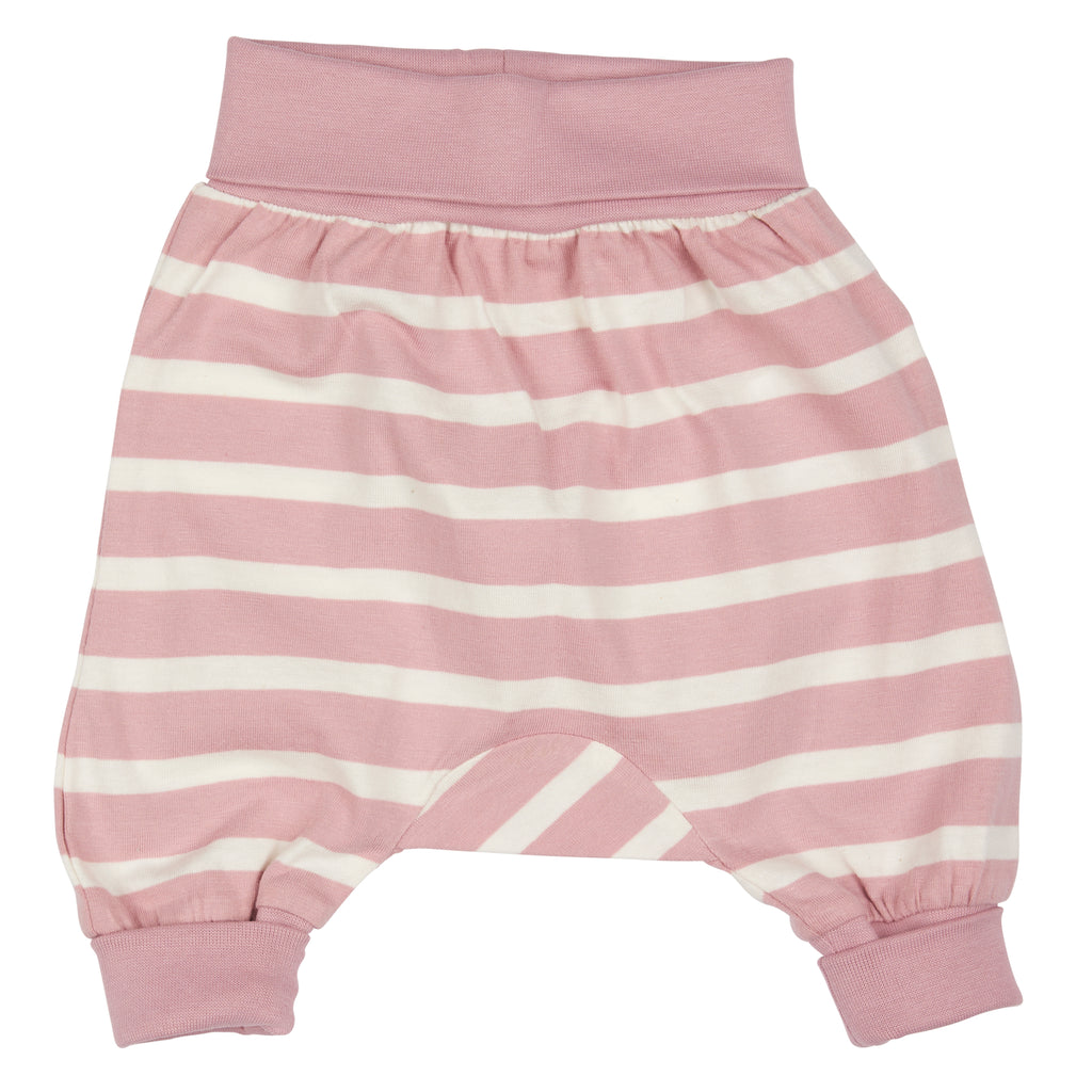 Baby Joggers (Breton stripe) - Pink, 2-3y