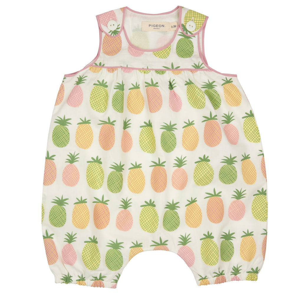 Baby Playsuit - Pineapples