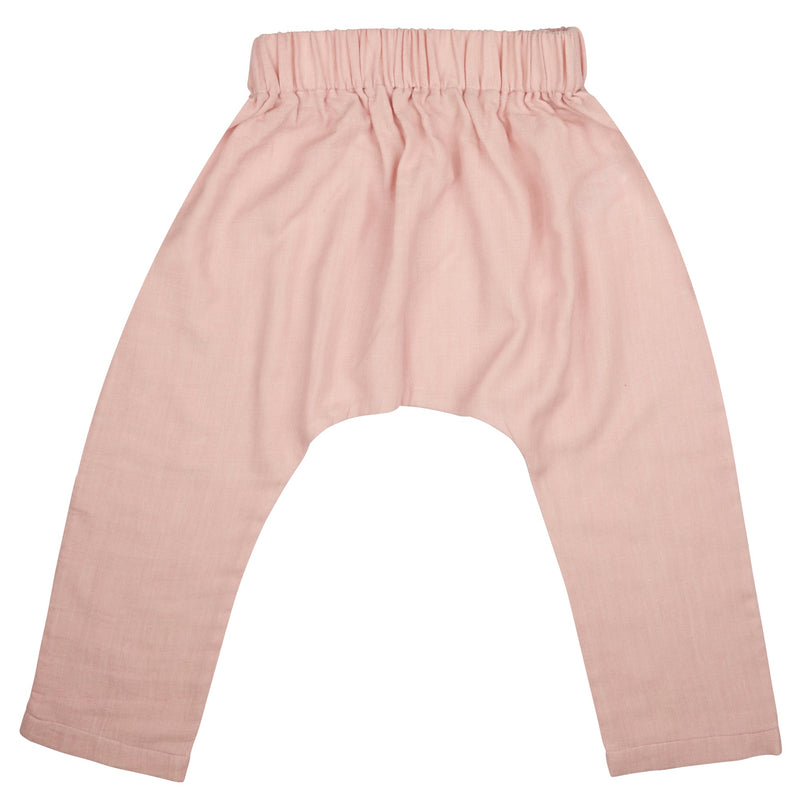 Baggy Pants (Muslin) - Pink