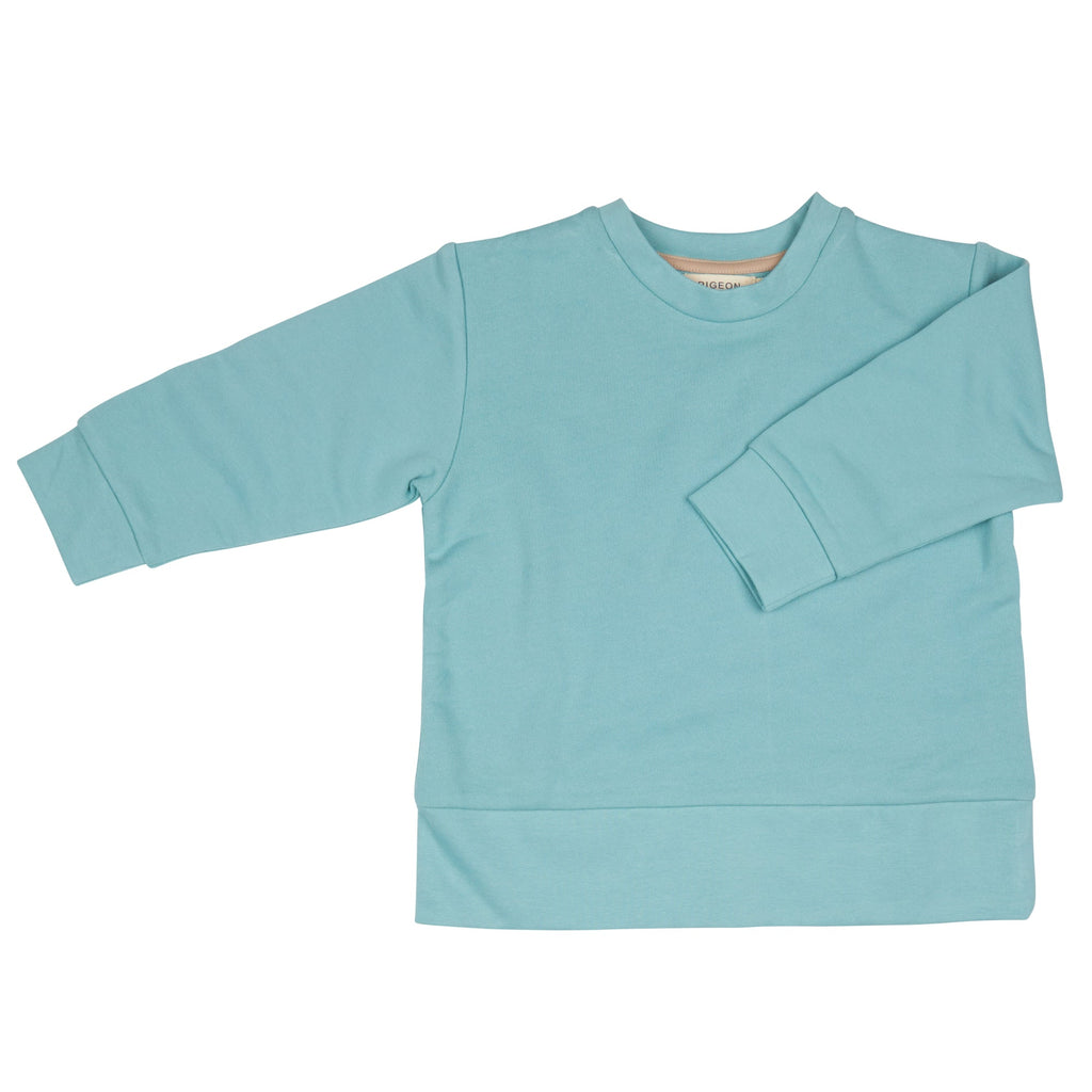 Boxy Sweatshirt - Turquoise