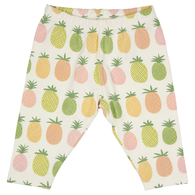 Capri Leggings - Pineapples