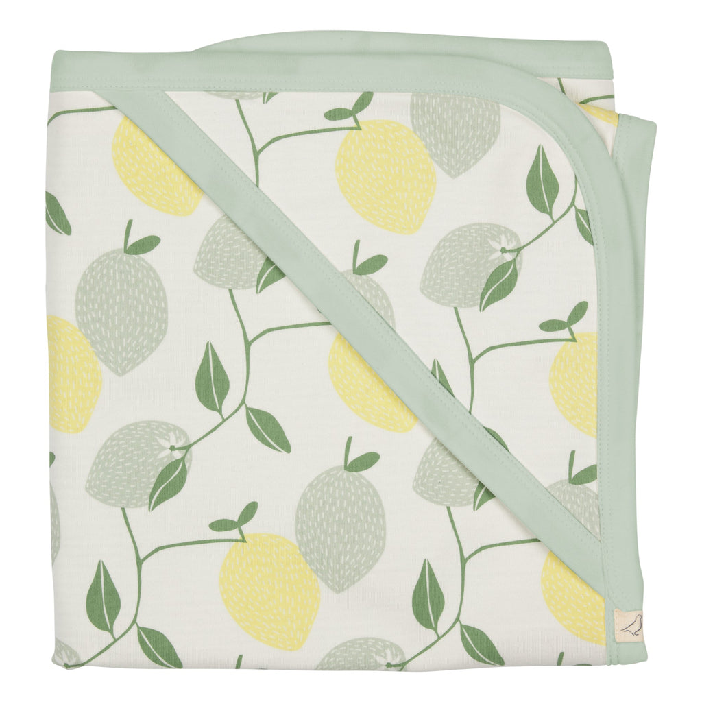 Hooded Blanket - Lemons