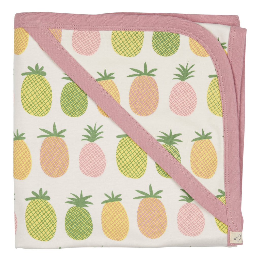 Hooded Blanket - Pineapples
