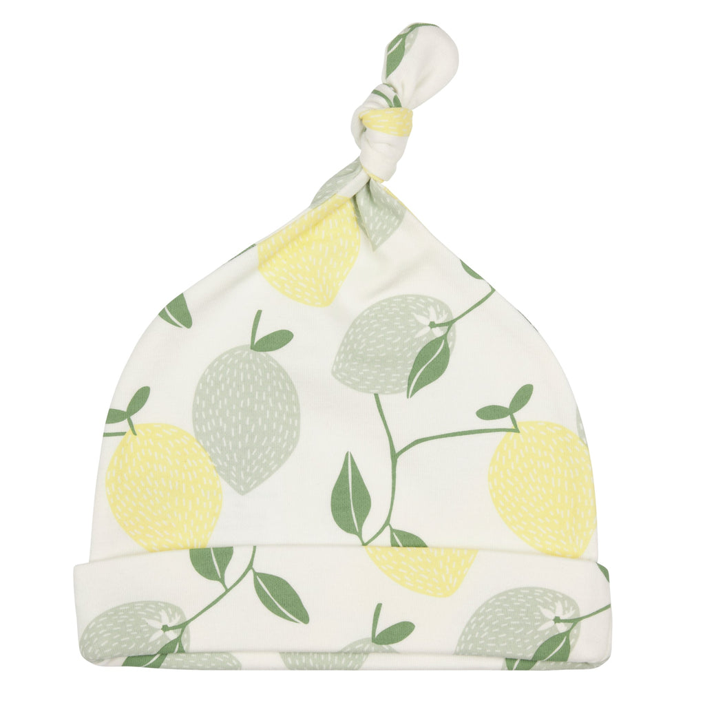 Knotted Hat - Lemons