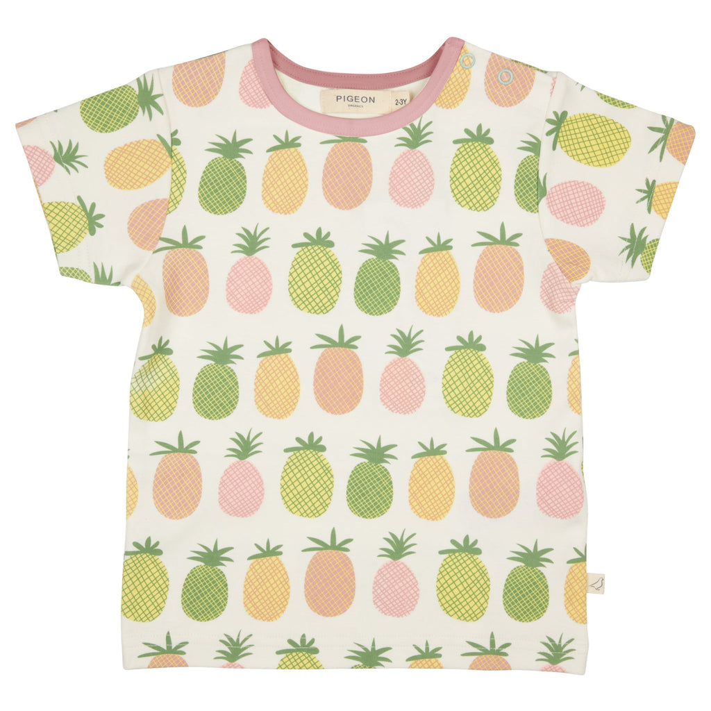 Short Sleeve T-Shirt - Pineapples