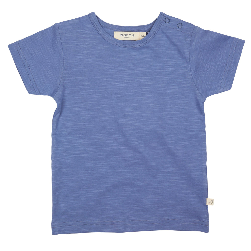 Short Sleeve T-Shirt (Slub) - Summer Blue