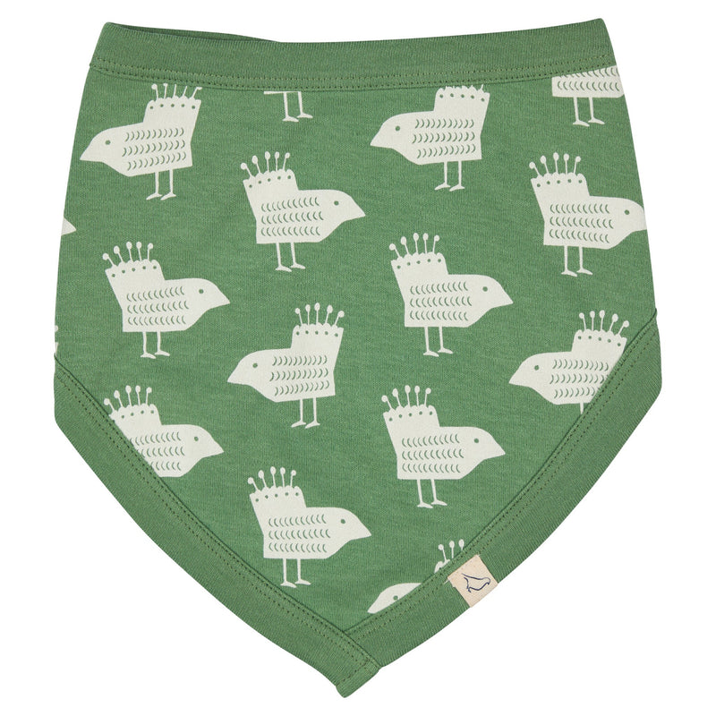 Bib - Birds On Green