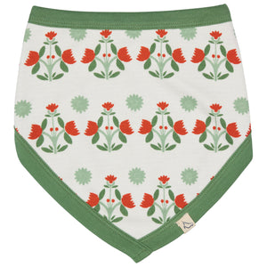 Bib - Block Flower