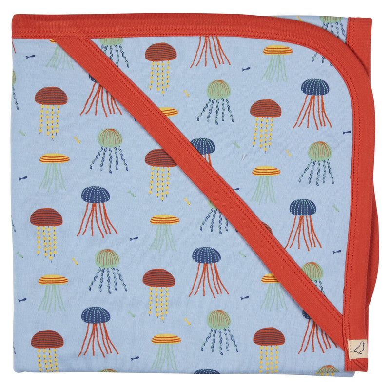 Hooded Blanket - Jellyfish, Multi