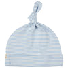 Knotted Hat (Fine Stripe) - Pale Blue