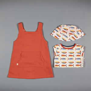 Artist Dress - Orange