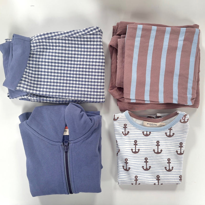 Sample bundle - blue/brown, 2-3y