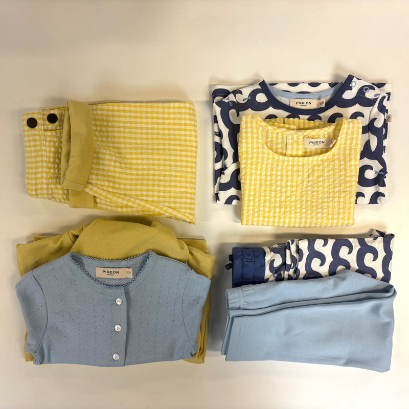 Sample bundle - yellow/blue, 2-3y