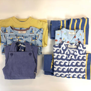Sample bundle - blue/yellow, 2-3y