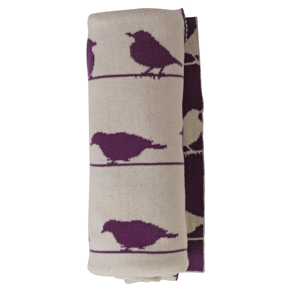 Bird Knitted Shawl