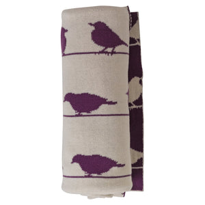 Bird Knitted Shawl