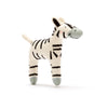 Organic Knitted Zebra Soft Toy - Small