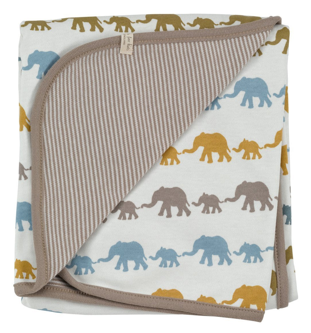 Multi-Colour Elephant Blanket